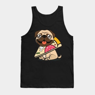 Pug Pizza!! Tank Top